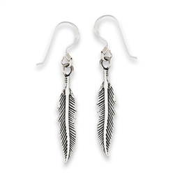 Small Feather Earring